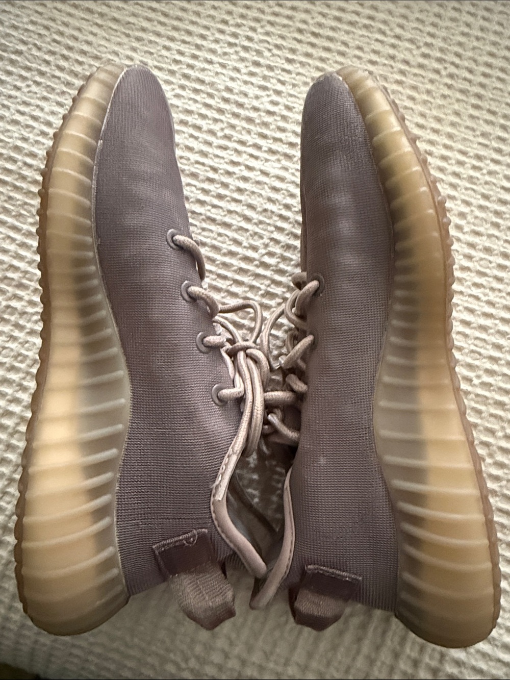 adidas Women’s Sneakers in Light Taupe Yeezy Boost New Without Tags